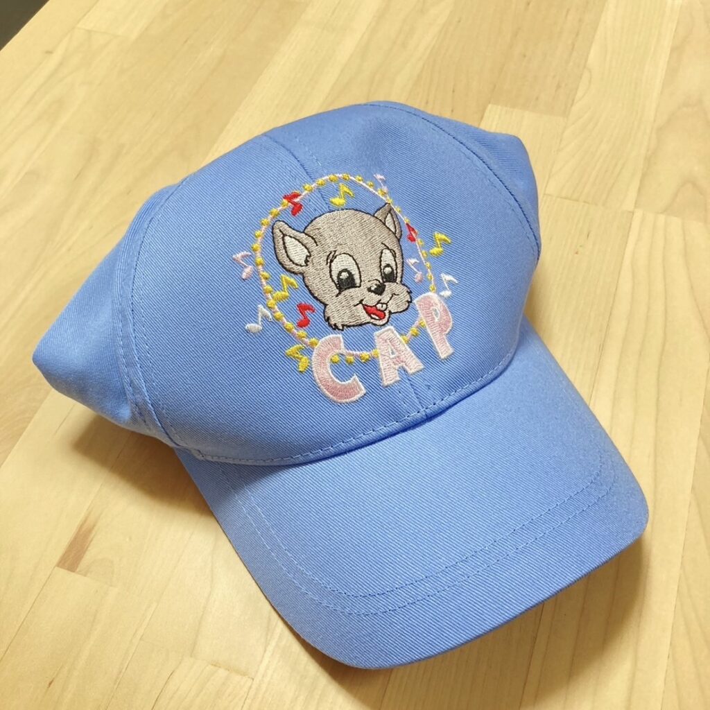 ライトブルーCAP